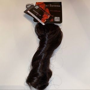 Curly Secret Wire Synthetic Hair Extension Medium Brown New